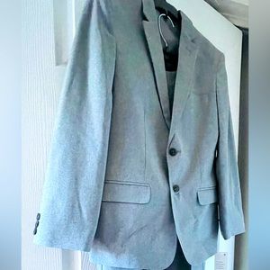 Kids Suit size 14 youth Gray Great Conditions Blazer and Pant .